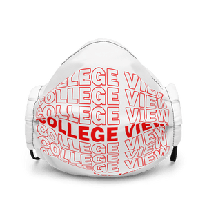 College View Co. Black CV19 Face mask
