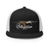 College View Co. Black/ White Ak Trucker Snap