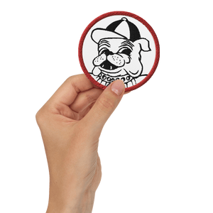 College View Co. BullDog Embroidered patches