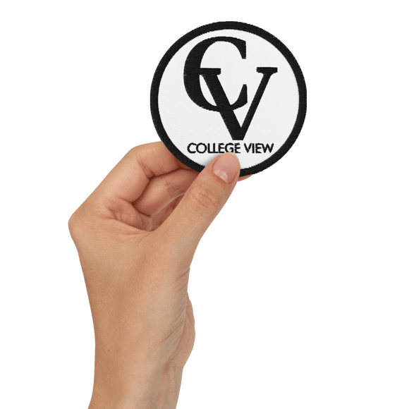 College View Co. CV Embroidered patches
