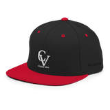 College View Co. Hats CV Snapback (Green Undervisor)