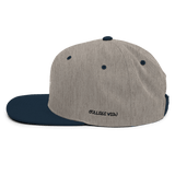 College View Co. Hats CV Snapback (Green Undervisor)