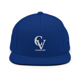 College View Co. Hats Royal Blue CV Snapback (Green Undervisor)