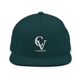 College View Co. Hats Spruce CV Snapback (Green Undervisor)