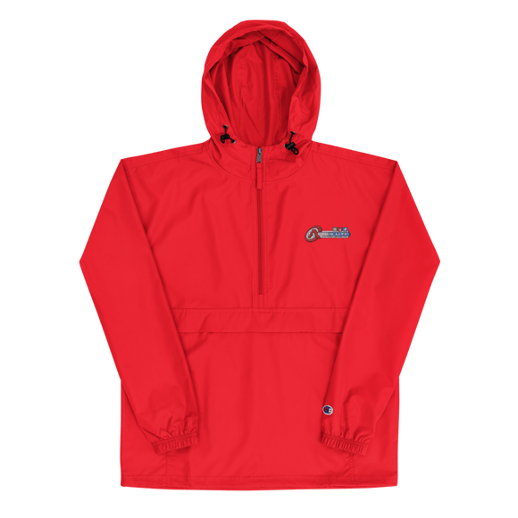 College View Co. Scarlet / S Absolute Electrical - Embroidered Champion Packable Jacket