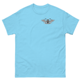 College View Co. Sky / S Mikes Memorial Men's heavyweight tee