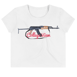 College View Co. XS AK Crop Tee